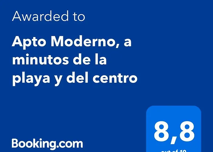 Apto Moderno, A Minutos De La Playa Y Del Centro